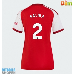Billiga Arsenal William Saliba #2 Hemmatröja Dam 2026-27 Kortärmad